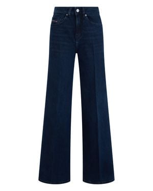 DIESEL Denim Cotton Wide-Leg Jeans For - Blue
