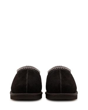 UGG Tasman Ii Shearling-Lined Suede Slippers - Black