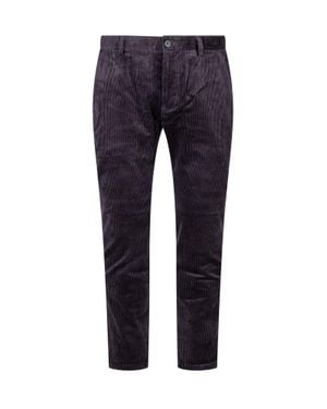 Department 5 Chino Print Pants - Blue