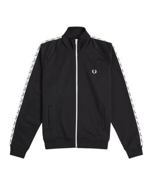 Fred Perry Recycled Poly-Cotton Sports Jacket - Black