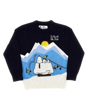 MC2 Saint Barth Boy's Mini Knit Sweater - Blue