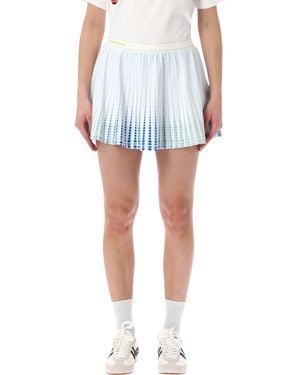 CASABLANCA Tennis Printed Racer Skirt - Blue
