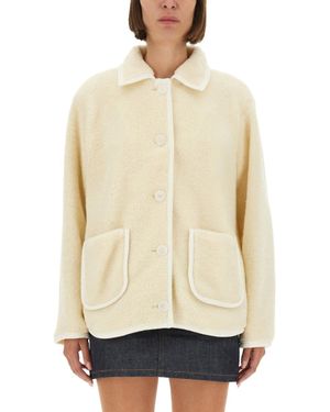 A.P.C. Estelle" Blouson Jacket - Natural