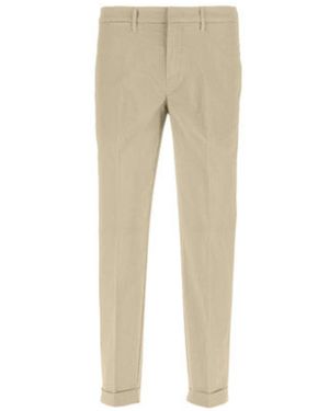 Fay Slim-Fit Chino Pants - Natural