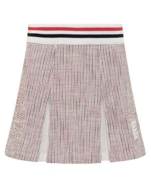 Thom Browne Chic Mini Skirt For Spring/Summer 2025 - Brown