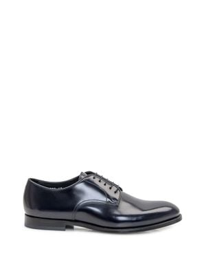Doucal's Classic Lace-Up Leather Shoes - White