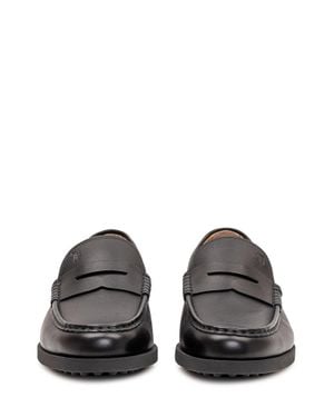Tod's Classic Moccasin Loafers - Black