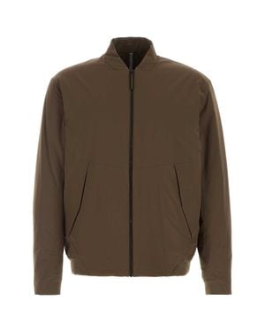 Veilance Stretch Nylon Diode Bomber Jacket - Brown
