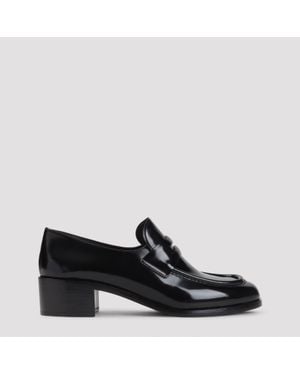 Church's Polished Fumé Leather Prudence Loafers - Black
