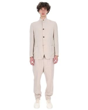 Eleventy Lightweight Natural Jacket For