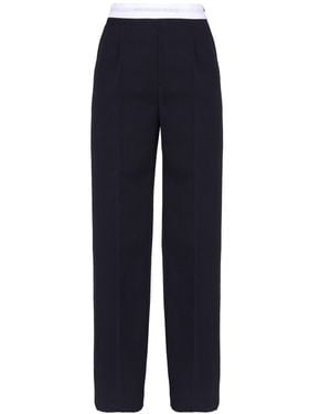 Alexander Wang Wool Pants - Blue