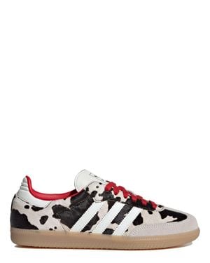 adidas Lace-Up Leather Sneaker For - Multicolor