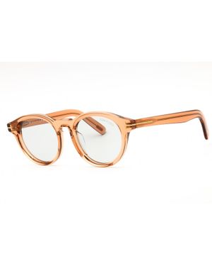 Tom Ford Ft1123-D Acetate Round Sunglasses - Black