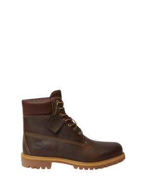 Timberland Premium Leather Boots - Brown