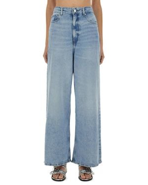 Ganni Jeans Baggy - Blue