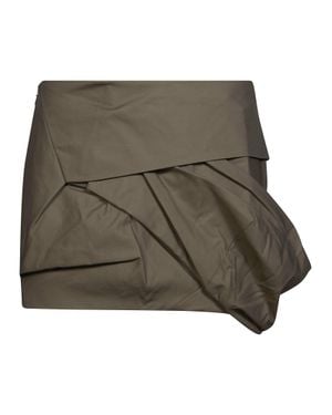 Entire studios Structured Mini Skirt For - Green