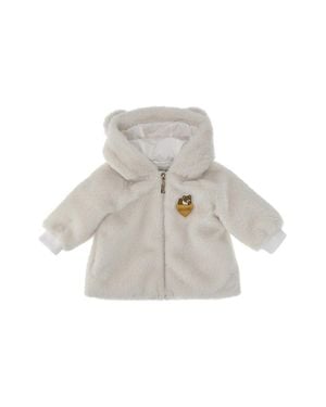 Moschino Teddy Bear Hooded Jacket - White