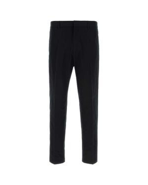 Jil Sander Midnight Cotton Pant - Black