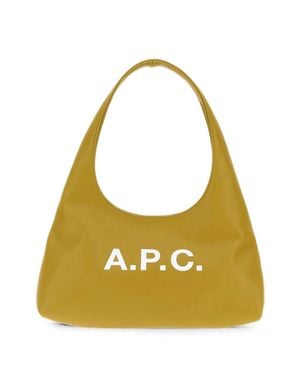 A.P.C. Small Ninon Shoulder Bag - Metallic