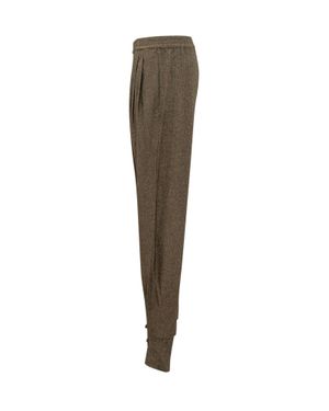 ANDAMANE Renee Buttoned Pants - Natural