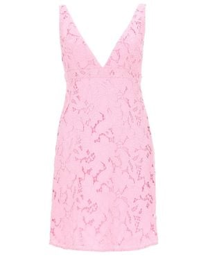 MICHAEL Michael Kors Mini Dress Floral Lace Polyester - Pink