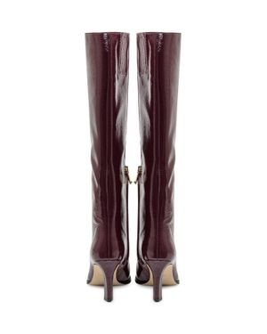 MICHAEL Michael Kors Heeled Boot With Vernice Finish - Purple