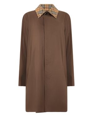 Burberry Medium Cotton Coat - Brown
