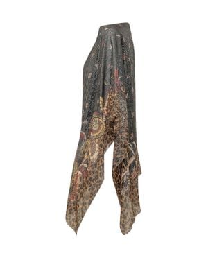 Etro Knit Poncho - Natural