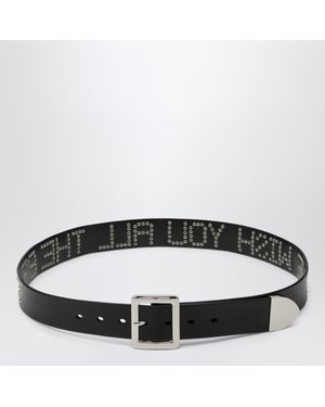 DAGGER Leather We Wish You All The Best Belt - Black