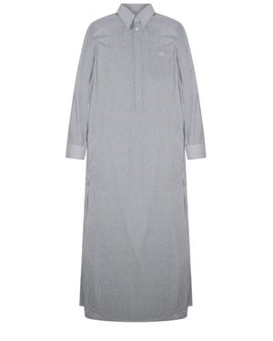 Celine Long Shirt Dress - Gray