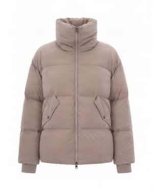 Woolrich Hooded-Style Puffer Jacket - Brown