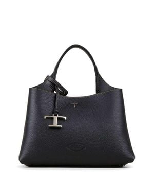 Tod's Calf Leather Shoulder Bag For - Black