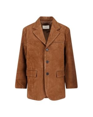 DUNST Leather Jacket For - Brown