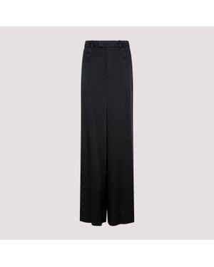 Saint Laurent Loose Fit Pants - Black