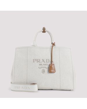 Prada Tote Bag - White