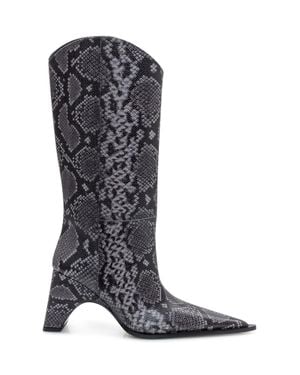 Coperni Printed Boots - Black