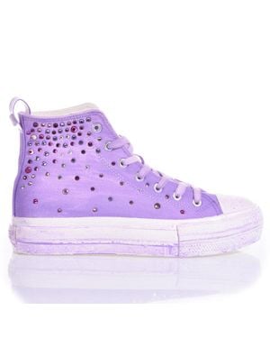 MIMANERA Platform Darling Mini Sneakers - Purple