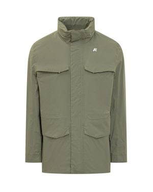 K-Way Mini Painter Short Jacket - Green