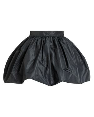 Patou High-Rise Bubble Mini Skirt - Black