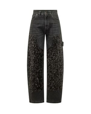 DARKPARK Audery Double Knee Workwear Pants - Black