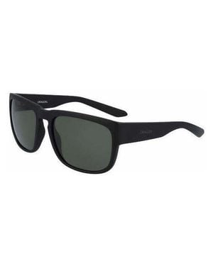 Dragon Rune 003 Plastic Sunglasses - Black