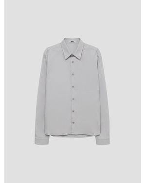 Rier Mini Shirt For Ss26 - Gray
