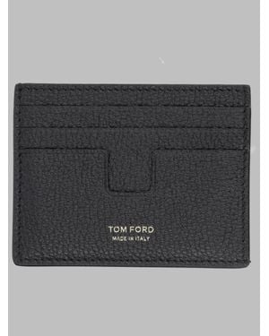 Tom Ford Leather Wallet - Black