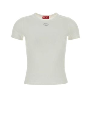 DIESEL T-Uncutieslong-Od - White