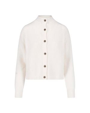 Lisa Yang Cashmere Crewneck Sweater - White