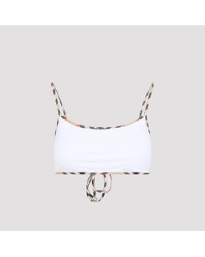 Burberry Starla Top Bikini - Metallic