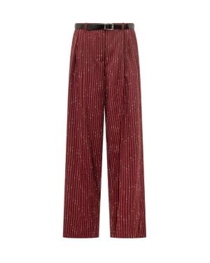 Dolce & Gabbana Elegant Pants - Red