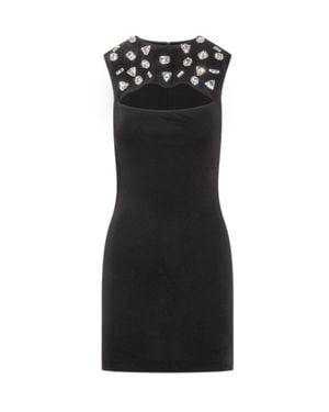 DSquared² Chic Suit Mini Shorts - Black