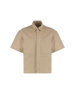 B1 Archive Chest-Pockets Overshirt - Natural