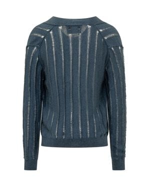 Amaranto Knitwear Sweater - Blue